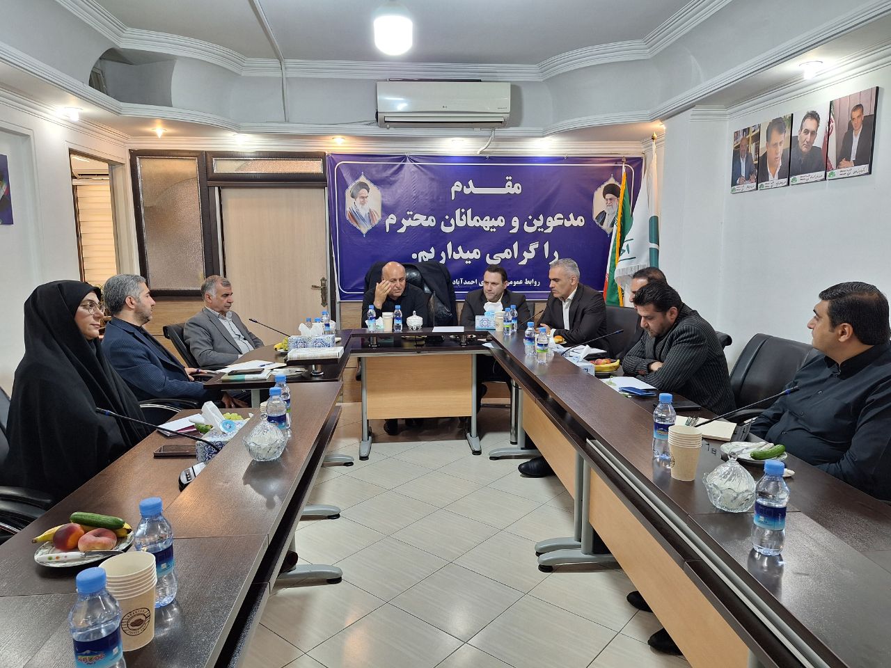 برگزاری نخستین نشست شورای هماهنگی فرماندار، معاونین فرمانداری، بخشداران و شهرداران شهرستان اسلامشهر به میزبانی شهرداری‌ احمدآبادمستوفی